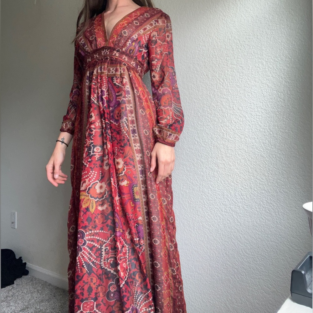Anthropologie Ranna Gill maxi dress